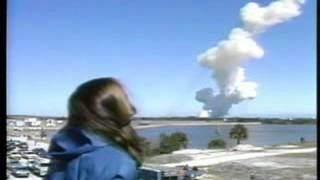Space Shuttle Challenger Explosion Watched by Back Up Teacher