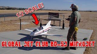 THE BIG LITTLE JET! Global Jet Club 1/2 Scale BD-5J Microjet