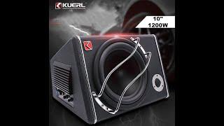 Активний сабвуфер KUERL K-1021APR потужність 1200W (Фазоінверторний корпус)