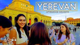 Yerevan, Armenia, A Walking Tour, Afternoon Delights, Aug 12, 2024, 4K 60fps