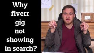 Why fiverr GIG is not showing in search results | Urdu/Hindi