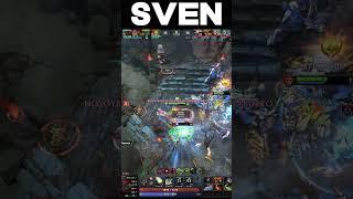 Sven Rampage in 35 SecondEasy 2500 Golds#Dota2 #Rampage #Dota2gameplay