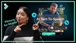 Text to Speech on Filmora for Mobile | Filmora Tutorial