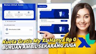 CARA MENDAPATKAN KUOTA GRATIS DI MY XL TERBARU 2024