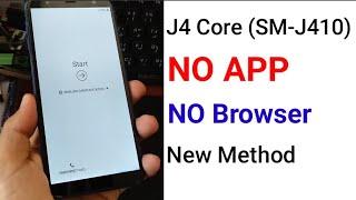 SAMSUNG Galaxy J4 Core (SM-J410F) FRP/Google Lock Bypass Android 8.1.0 WITHOUT PC