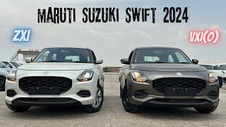 New Maruti Suzuki Swift 2024  ZXi vs VXi (O) | Detailed Comparison | Rs 73000 Price Difference