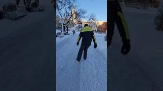 Каток в Москве - Сад Эрмитаж джаз POV