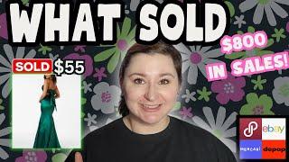 What SOLD this week! Clothing and Hardgoods | Buyer Rant | Poshmark Ebay Mercari Depop