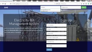 Electricity billing and payment management system (PHP source codes)