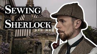 Sewing a Deerstalker Cap - The Bearded Sherlock Project