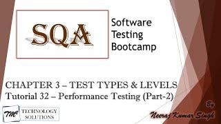 Software Testing Bootcamp | Volume Testing | Endurance Testing | Spike Testing | Testing Tutorials