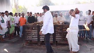 గుండె బరువెక్కే వీడియో Taraka Ratna Father EMOTIONAL Visuals At Taraka Ratna Funeral | Balakrishna