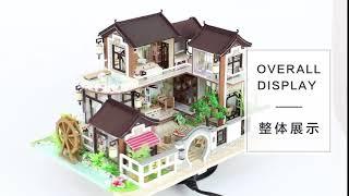 3D Інтер`єрний конструктор DIY House Румбокс Hongda Craft "Китайське місто"