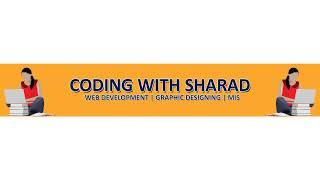 CODING WITH SHARAD Live Stream