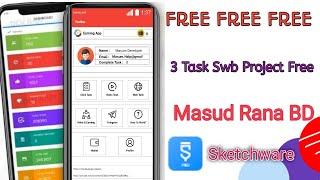 Free Sketchware Swb Project File |3Task New Earning Project Free swb File | Masud Rana BD#Sketchware