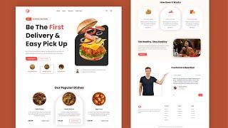 Build Animated Responsive Restaurant Website Using HTML CSS And JavaScript