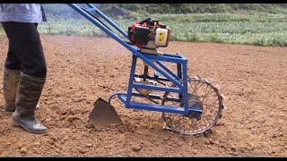 make a simple plow machine at home