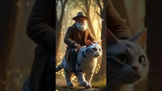 The Wise Old Man & His Giant Cat – A Mystical Journey!