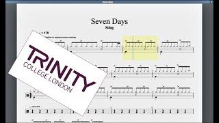 Seven Days Trinity Grade 8 Drums