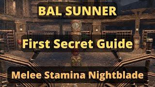 Bal Sunnar Solo First Secret Guide (+Easy Item Farm!)