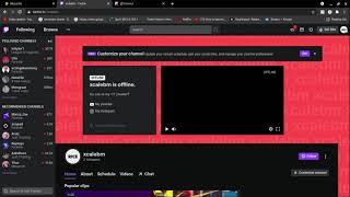 How to change offline screen in twitch "2024"