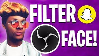 How To Add FACE FILTERS in OBS (FREE 2022)