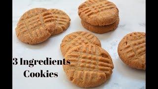 Ingredients peanut butter cookies