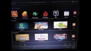 My Laptop running Clash of Clans & BBM using Bluestacks