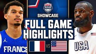 Team USA vs France Full Game Highlights | 2024 Olympics Basketball | July 24, 2024 - NBA 2K24
