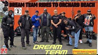 DREAM TEAM RIDES TO ORCHARD BEACH