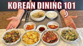 How To Set A Korean Meal!!