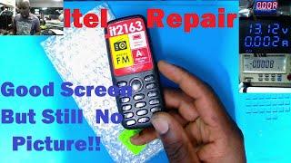 Itel it2163 With Good Screen But Still No Picture, What Can Be The Cause??