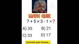 # ytshorts # mathexam # math learner # mathquiz