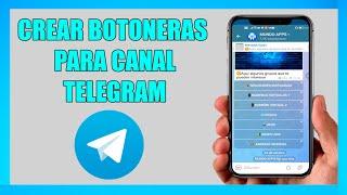 Crear botonera para Canal Telegram (2024)