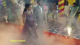 Wedding Bride & Groom Grand Entries, Hand Pyro, Cold Fire 3D Events - Reach us @ 9710221334