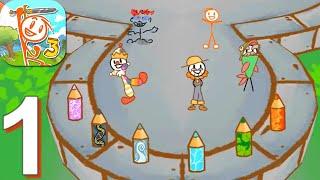 Draw a Stickman: EPIC 3 - Gameplay Walkthrough Part 1 Chapter 1 (Android,iOS)