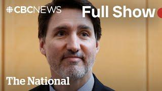 CBC News: The National | Trudeau silent after return to Ottawa