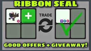 QUICK 13 BEST OFFERS FOR MY RIBBON SEAL in Rich Servers Adopt me