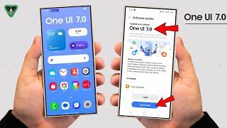 Samsung One UI 7.0 Android 15 -  FINALLY, IT'S OFFICIAL!!