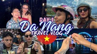 DA NANG TRAVEL VLOG  Day 1: *hotel, bike rental, food, famous markets, dragon & love bridge..*