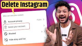 How To Delete Instagram Account (2024)