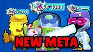 Top 5 EASIEST Tier Max in Brawl Stars (New Meta)