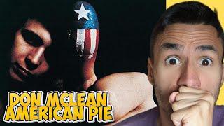 Don McLean - American Pie (REACTION) WRITER REACTS - First Time REACTION