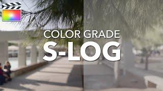 How to Color Grade S-LOG in Final Cut Pro X