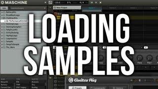 Maschine Tutorial: Loading Samples