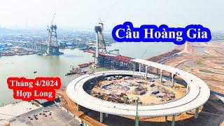 Cầu Hoàng Gia || Cầu Máy Chai Hải Phòng || Ngỡ Ngàng trước tiến độ thần tốc