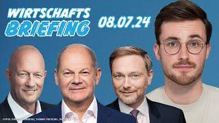 Haushalt, Wachstumspaket, Bürgergeld | WIRTSCHAFTSBRIEFING | 08. Juli 2024 mit Maurice Höfgen