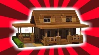  Como hacer una IDEAL CASA SURVIVAL para Minecraft (FACIL Y RAPIDO)