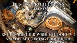 Engine Rebuild with 3.4L DOHC V-6 and Offset Timing Procedure