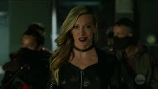 Arrow 6x07 Team Arrow fight scene/ Digg´s affected by Curtis´s drug